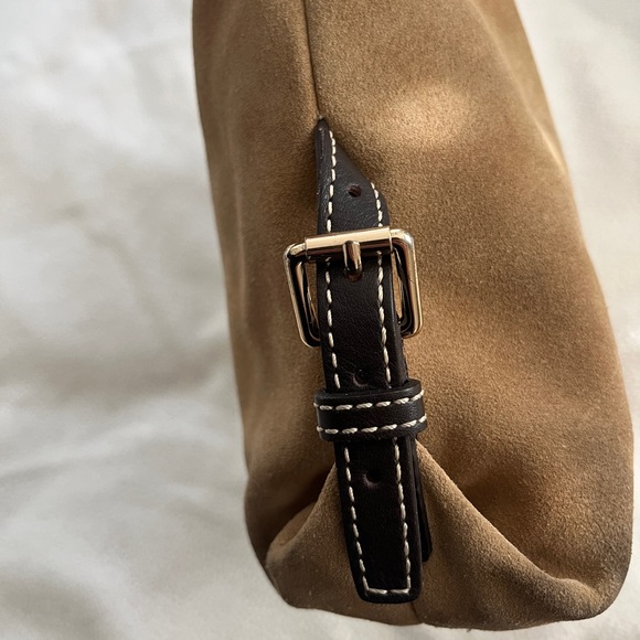 Vintage Dooney&Bourke tan suede handbag - Picture 13 of 14